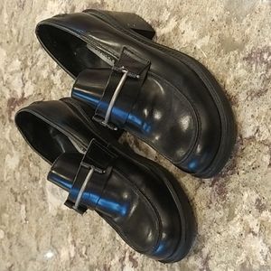 Vintage Steve Madden Loafers With Block Heel